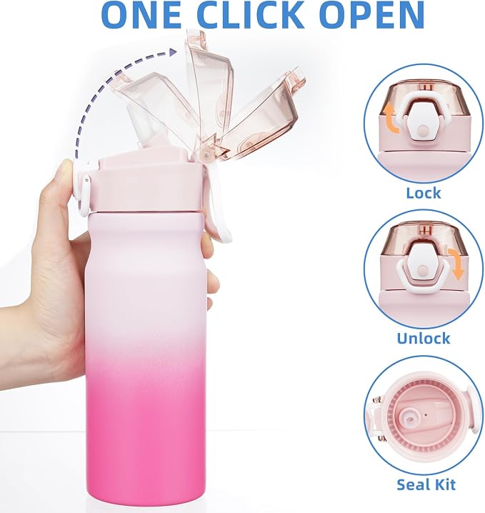 BJPKPK 18oz Insulated Water Bottle - Image 3