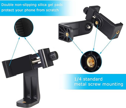 SharingMoment Premium Smartphone Holder/Vertical and Horizontal Tripod Mount - Image 5