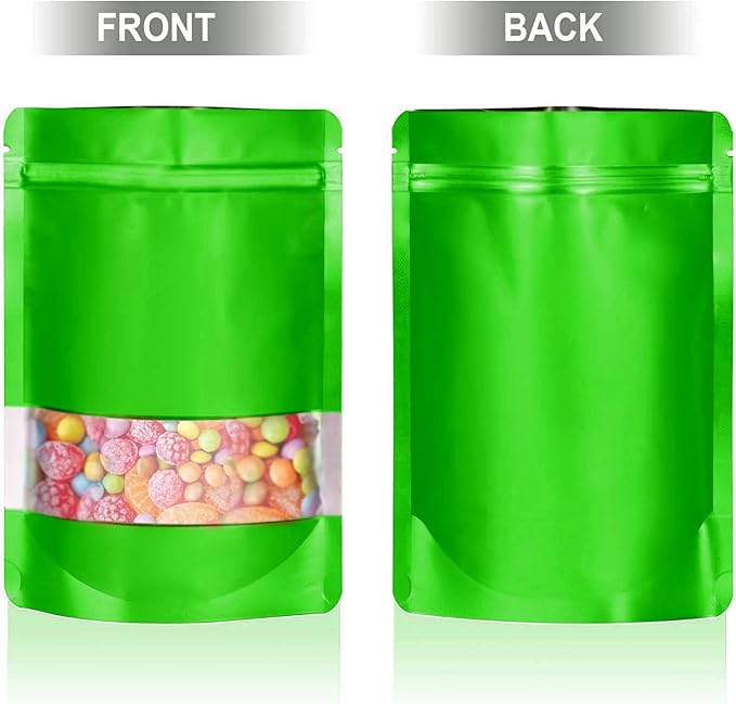 5.9"x8.6" 120pcs Mylar Bags for Food Storage, Smell Proof Bag - Image 4