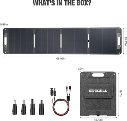 120W Portable Solar Panel for Power Station Generator, Ultra Light 5.7lbs - Image 9