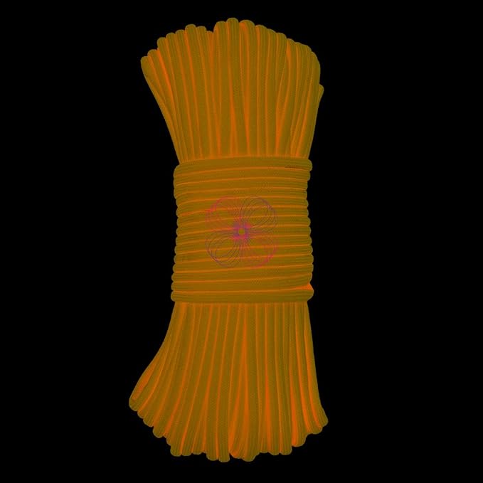 Craft County Glow in The Dark Zesty 21 Strand Luminous 550 Paracord – - Image 5