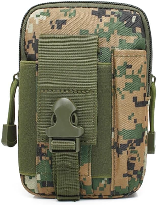 Belt Pouch, Tactical Molle Phone Pouch EDC Utility Pouches Waist Bag, Small by ONEWVWPIN