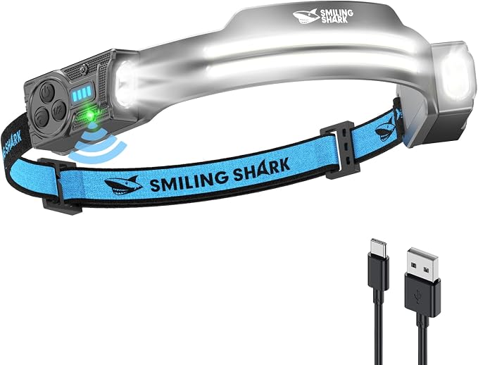 Smiling Shark TS-2 Headlamp, Dual Spotlight by SmilingShark