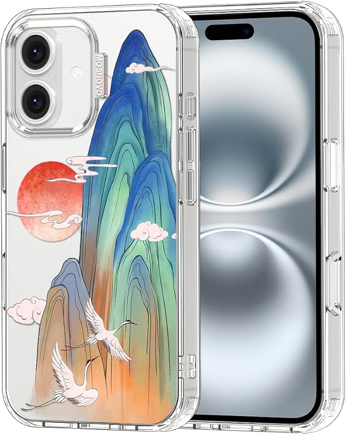 MOSNOVO for iPhone 16 Plus Case, Shockproof Military-Grade Protection 6.6ft by Mosnovo
