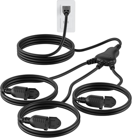 PLUGTUL 27FT Outdoor Extension Cord by PLUGTUL