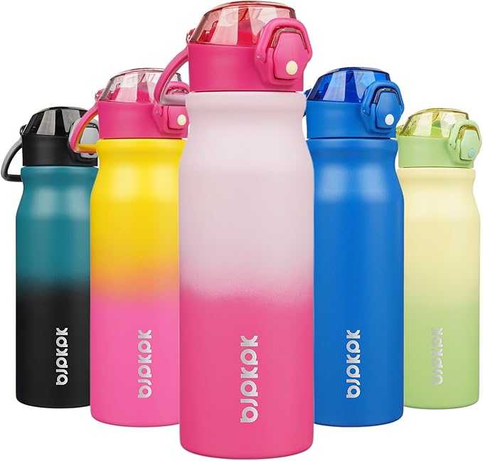 BJPKPK Insulated Water Bottle 25oz Stainless Steel Water Bottles by BJPKPK