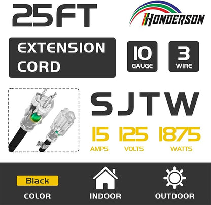 Indoor Outdoor Extension Cord Weatherproof - Image 2