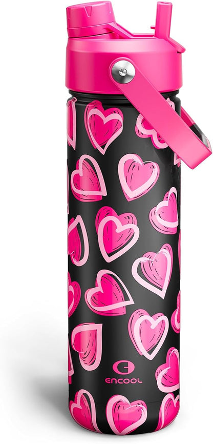 ENCOOL Valentine's Day Insulated Water Bottle by ENCOOL