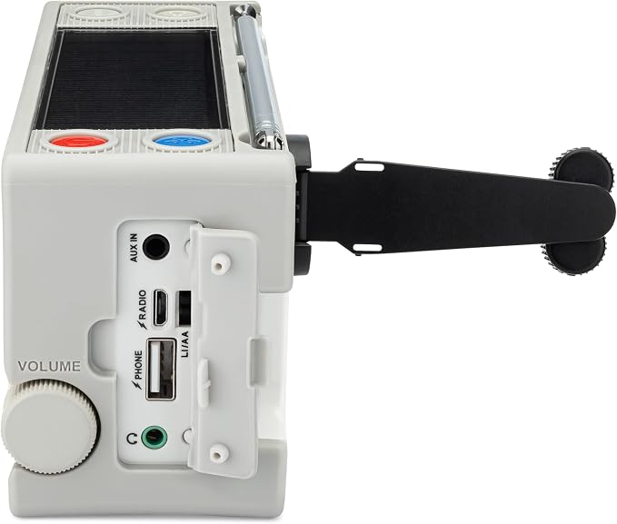 C. Crane CCRadio Solar with Bluetooth Receiving, Emergency Crank NOAA Weather - Image 7