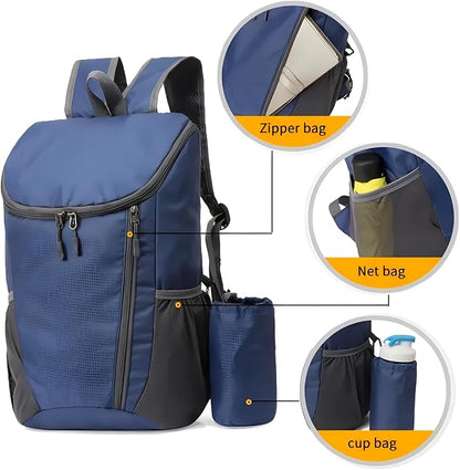 Portable Foldable Backpack Folding Mountaineering Bag, Ultralight Outdoor - Image 6