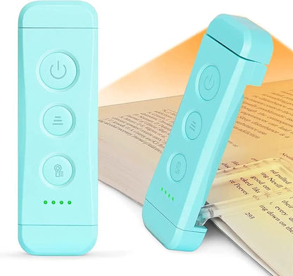 Glocusent USB Rechargeable Book Light, Portable Clip-on LED Reading Light by GLOCUSENT