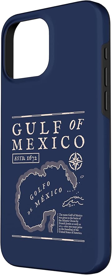 Gulf of Mexico 1672 Historic Map Case - Image 2