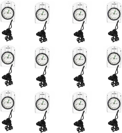 12pcs Orienteering Compass Set by BOSOIRSOU