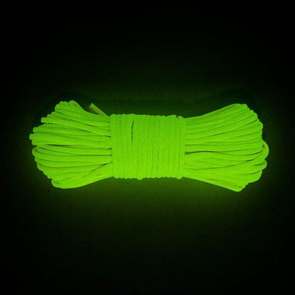 Glow in The Dark Zesty 550lb Paracord – 21 Strand Luminous Parachute Cord - Image 3