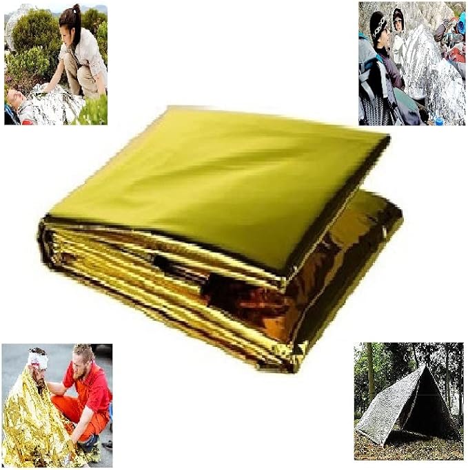 GALAXYLENSE Emergency Mylar Thermal Blanket - Image 2
