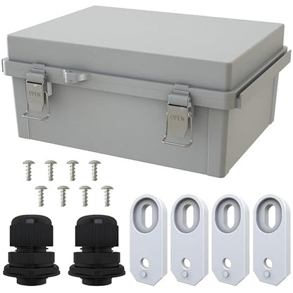 MAKERELE Large Junction Box Waterproof IP67 Plastic Outdoor Electrical Box and by MAKERELE