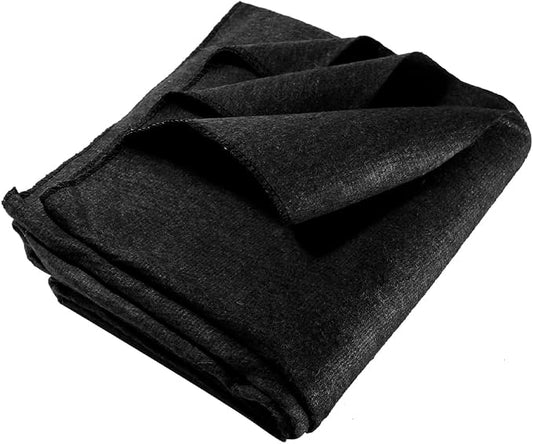 SE Black 64" x 84" 4-lb. Warm Blanket by SE