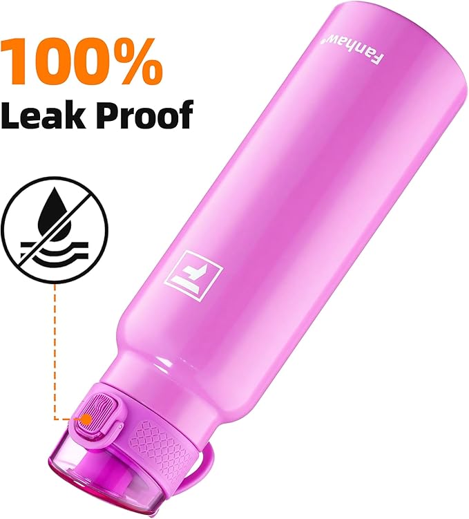 Fanhaw Daylite Series 24 oz Stainless Steel Insulated Water Bottle - Image 4