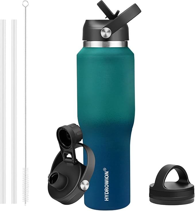 HYDROWION 40 oz Insulated Water Bottle by HYDROWION