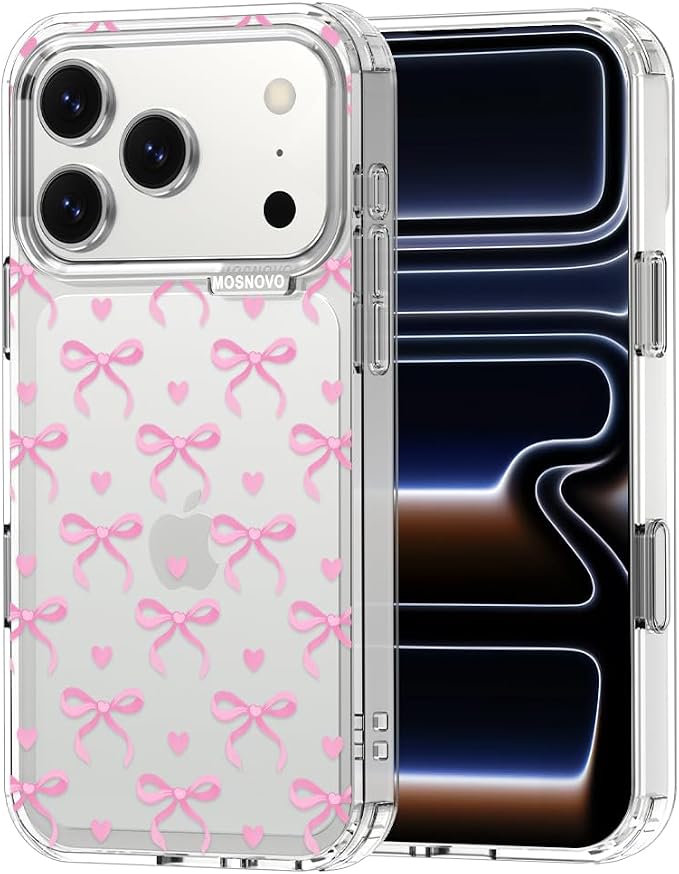 MOSNOVO for iPhone 17 Pro Case | Military Grade 6.6ft Drop Tested | Camera by Mosnovo