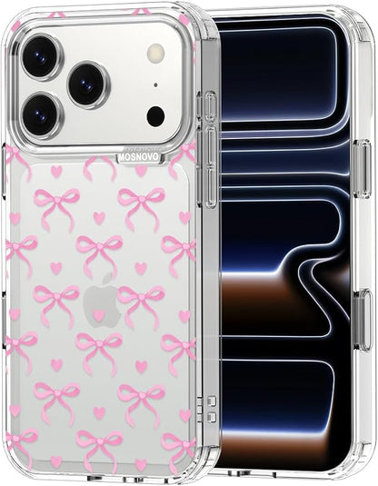 MOSNOVO for iPhone 17 Pro Case | Military Grade 6.6ft Drop Tested | Camera by Mosnovo
