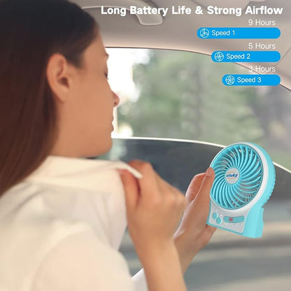 efluky 3-Speed Mini Desk Fan - Image 3