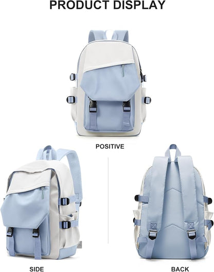 coowoz School Bag Lightweight Casual Daypack College Laptop Backpack - Image 6