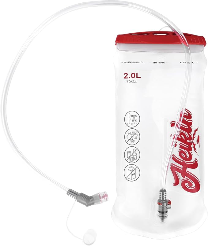 Hydration Bladder 1.5L-2L-3L, Leak Proof Water Reservoir by HEIKLN
