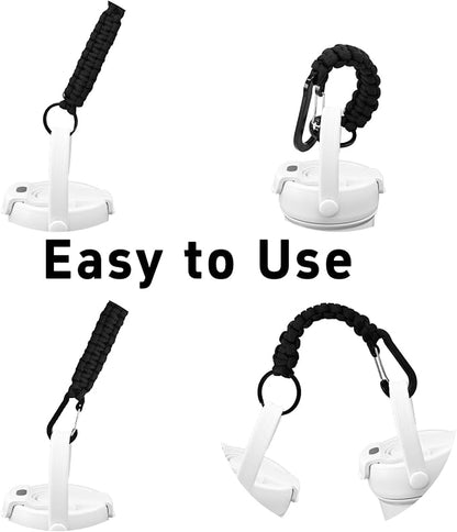 3PCS Paracord Keychain with Carabiner Clip, Braided Rope Key Chain Lanyard - Image 6
