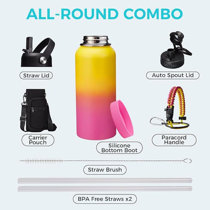 Stainless Steel Water Bottles 32oz - Image 2
