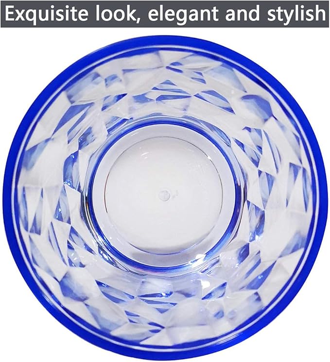 10 Oz Unbreakable Tritan Drinking Glasses Shatterproof Acrylic Glasses - Image 4