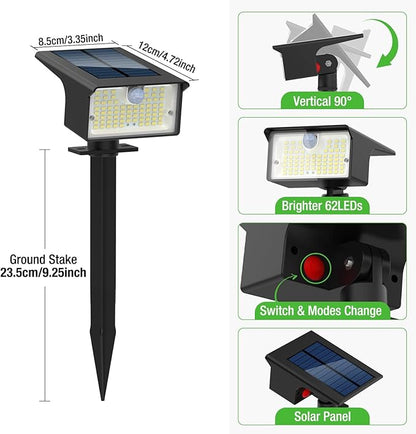 nipify 8 Pack Solar Spot Lights Outdoor - Image 7
