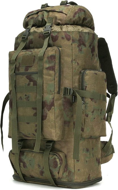 Hiking Backpack for Men 70L/100L Camping Backpack Military Rucksack Molle 3 by W+WINTMING