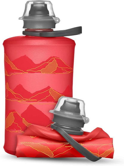 HydraPak Stow Collapsible Water Bottle – 350ml, 1L – Ultralight, Leak-Proof by Hydrapak