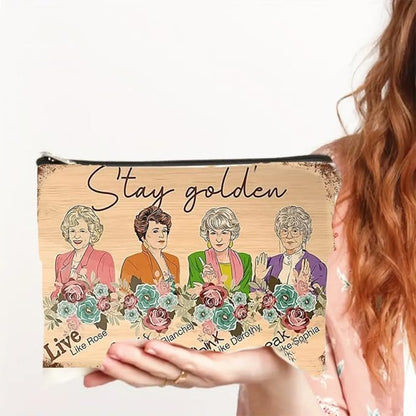 Stay Golden Women's Cosmetic Bag - Image 4