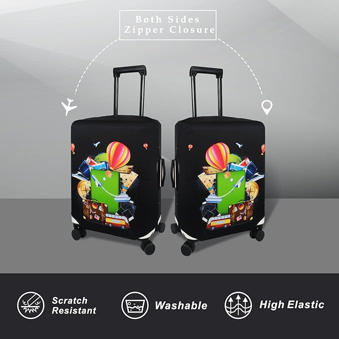 Explore Land Luggage Cover Suitcase Protector Fits 31-32 Inch Case - Image 2