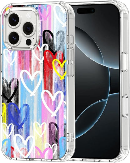 MOSNOVO for iPhone 16 Pro Max Case, Shockproof Military-Grade Protection 6.6ft by Mosnovo
