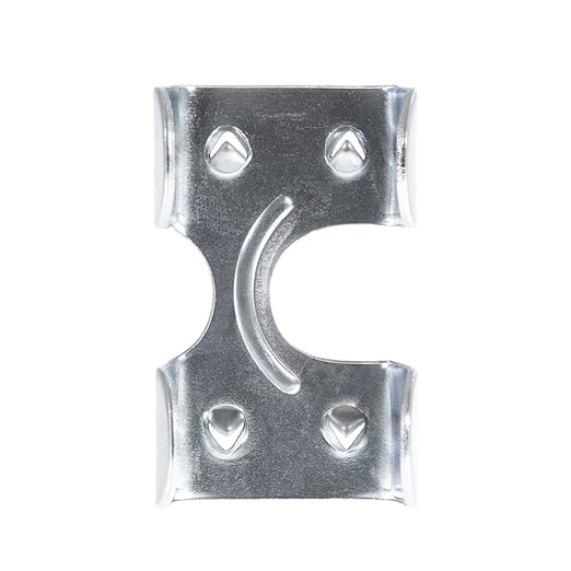 Rope & Cord Metal Clips for Rope, String – Heavy Duty Zinc Plated Double Rope by RopeCord