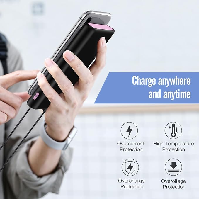 Portable Charger Power Bank 25, 5V/3A USB C in&Out Fast Phone Charging - Image 7
