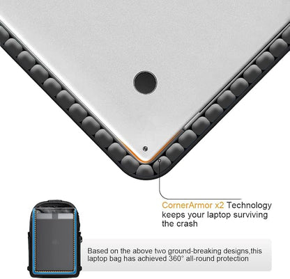 Tzowla Canvas Laptop Backpack-Anti Theft Bag - Image 3