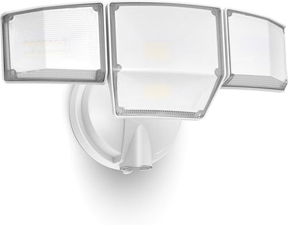 LUTEC 80W Dusk to Dawn Flood Lights Outdoor, 9000LM Super Bright LED Security by LUTEC