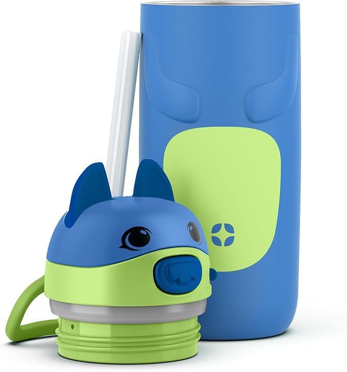 Ello Ellies 12oz Vacuum Insulated Stainless Steel Kids Water Bottle - Image 8