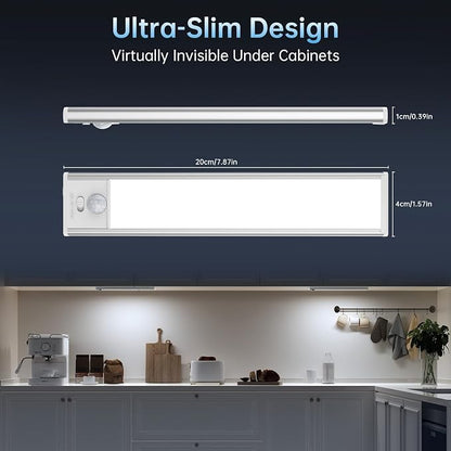 Under Cabinet Lighting, 5 Pack Rechargeable Motion Sensor Light Indoor - Image 9