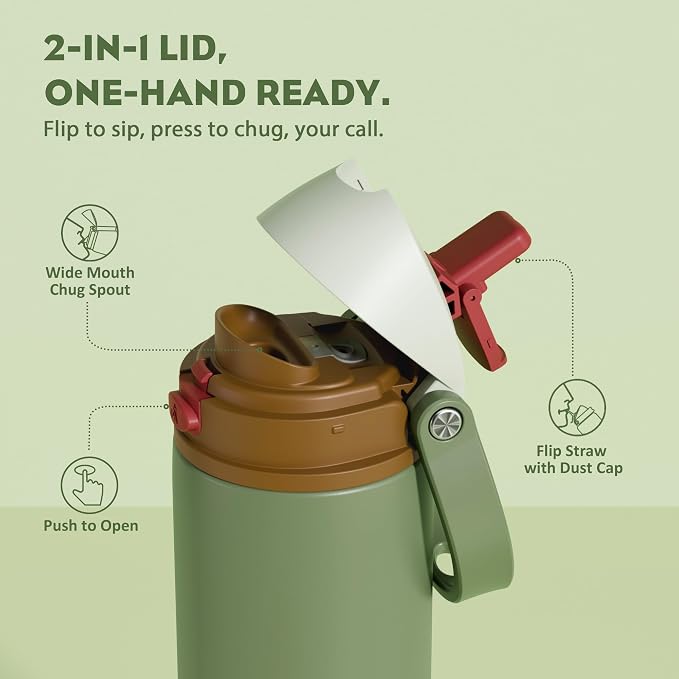 POWCAN 24 oz Insulated Water Bottle - Image 2