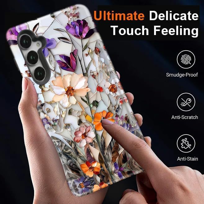 Compatible for Samsung Galaxy A17 5G Case, Dual Layer Heavy Duty 2 in 1 - Image 7