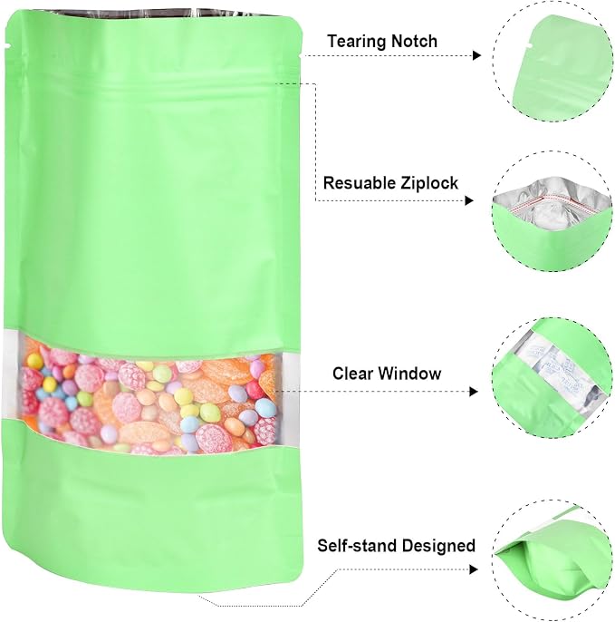 7.1"x10.2" 1 Quart 120pcs Mylar Bags - Image 3