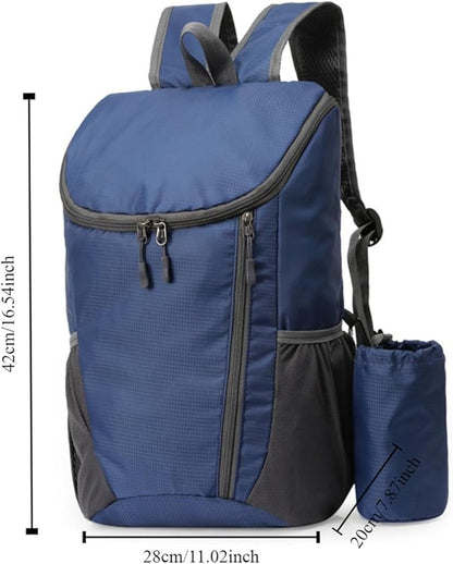 Portable Foldable Backpack Folding Mountaineering Bag, Ultralight Outdoor - Image 2