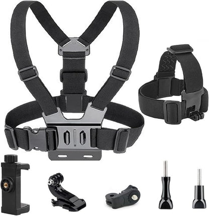 Mobile Phone Chest Strap-Headband First-Person Perspective Shooting Ideal by Yullmu