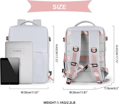 coowoz Travel Backpack For Women Men Airline Approved, Carry On Backpack - Image 2