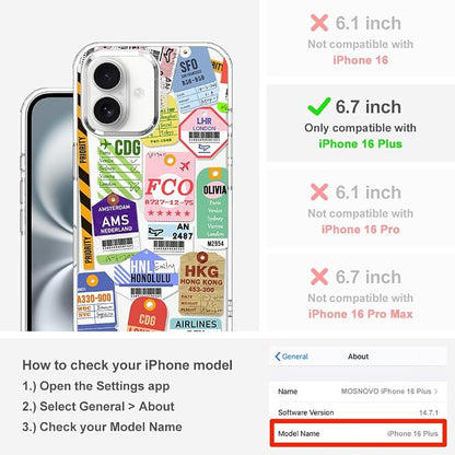 MOSNOVO Case for iPhone 16 Plus - Image 2